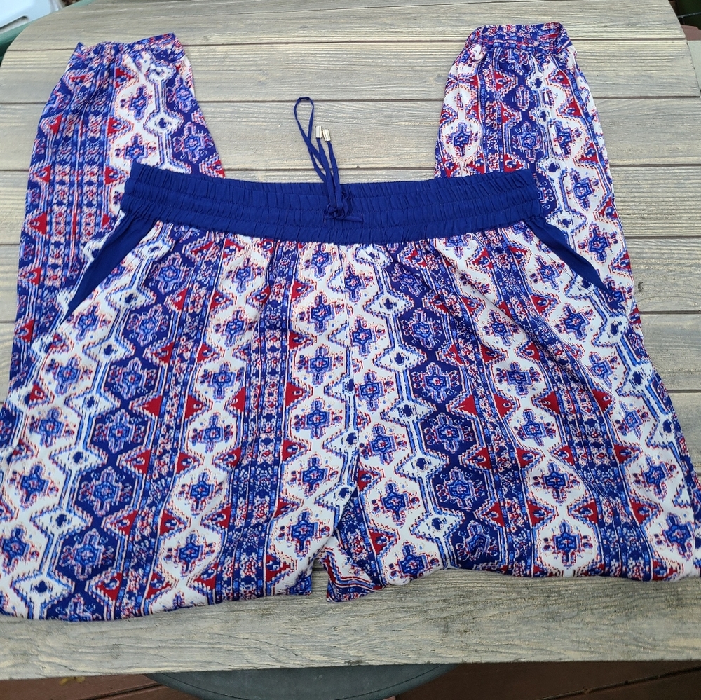 Ultra Flirt Print Pull on Pants
